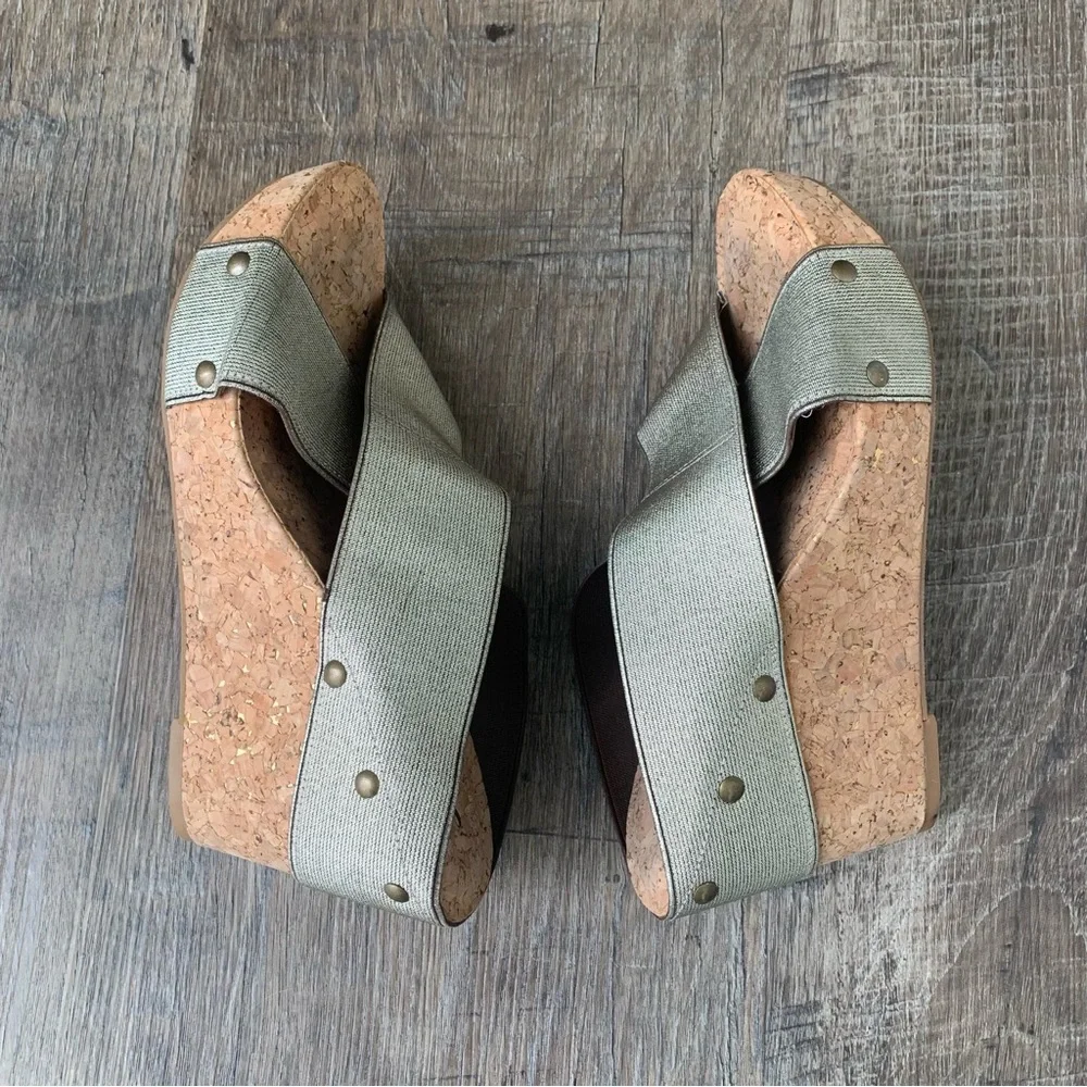 Lucky Brand Valmai Platform Wedge Sandals